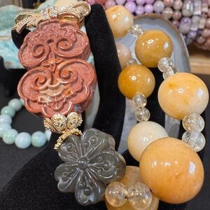 Elegant Multi-Color Beaded Bracelet